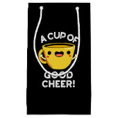 良い応援カップおもしろいプンダークBG スモールペーパーバッグ (正面)