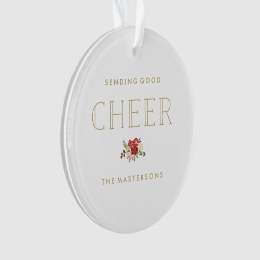 良い応援 オーナメント (正面)