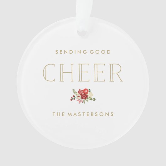 良い応援 オーナメント (正面)