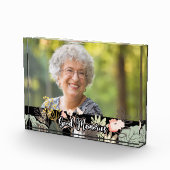 良い思い出のフローラお祝いの写真 フォトブロック (右)