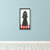 良い悪い人 キャンバスプリント (インサイチュ (ウッドフロア))