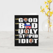 良い悪い醜い愚か者のサポート カード (黄色い花)