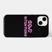 良い意図 iPhoneケース (裏面横)