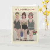 良い感じカードを得るためにすぐにユーモアの方が良い カード (黄色い花)