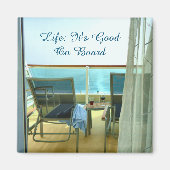 良い搭乗 マグネット (正面)