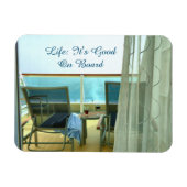 良い搭乗 マグネット (横)