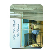 良い搭乗 マグネット (縦)