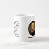 良い政府の人間生活の幸福の対象 コーヒーマグカップ (中央)