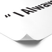 良い整備士おもしろい、ヴィンテージ ポスター (角)