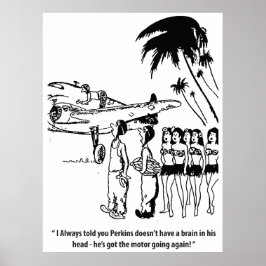 良い整備士おもしろい、ヴィンテージ ポスター