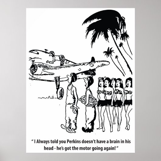 良い整備士おもしろい、ヴィンテージ ポスター (正面)