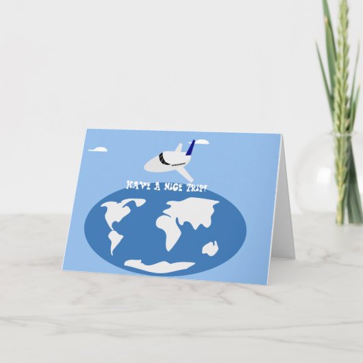 良い旅をする カード (正面)