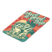 良い旅行をする マグネット (左側)