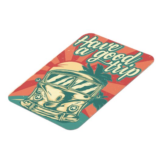 良い旅行をする マグネット (左側)