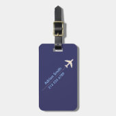 良い旅行をする ラゲッジタグ (正面縦)