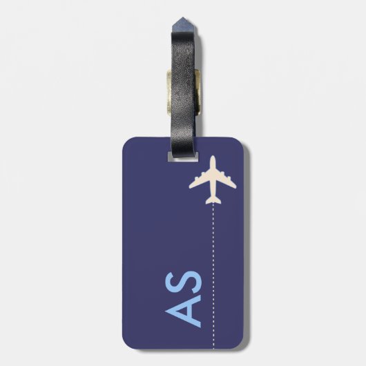 良い旅行をする ラゲッジタグ (裏面縦)