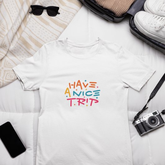 良い旅行をする Tシャツ