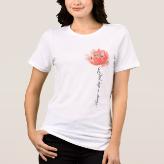 "良い日々がやってくる" トライブレンドTシャツ