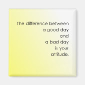 良い日と悪い日 マグネット (正面)