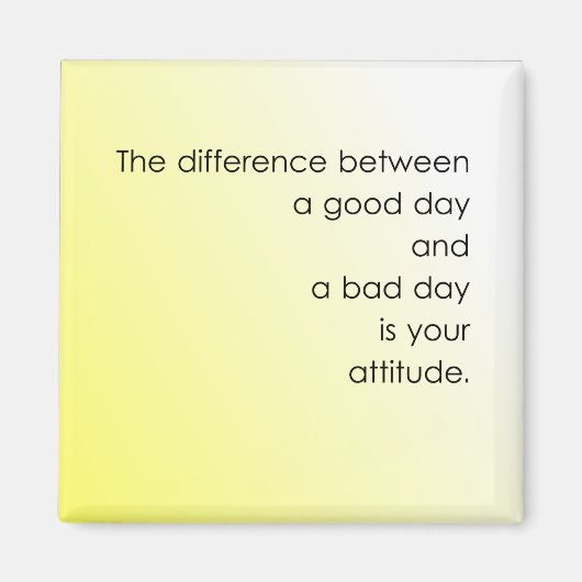 良い日と悪い日 マグネット (正面)