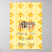 良い日と良い夜を過ごしてくれてありがとう ポスター (正面)