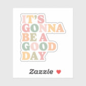 良い日のステッカーになる シール (シート)