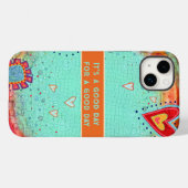 良い日のフローラインスピレーショントレンディー Case-Mate iPhoneケース (裏面 (横))