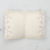 良い日のヴィンテージキジ日本のを食べる カード (内部)