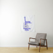 良い日はギタ遊ーから始まる。青 タペストリー (インサイチュ)