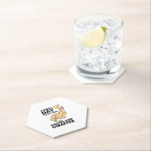 良い日はコーヒーとキリンの贈り物から始まるおもしろい ペーパーコースター (インサイチュ)