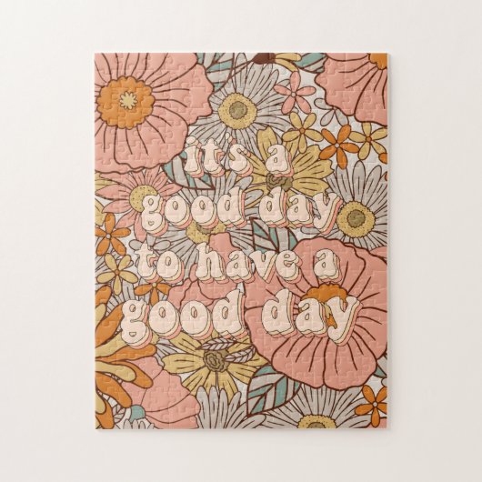 良い日を過ごすには良い日だレトロパズル ジグソーパズル (縦)