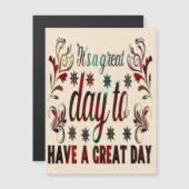 良い日を過ごすには良い日だ感動的。 (正面/裏面)