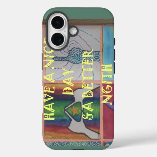 良い日カラフルと良い夜を過ごす Case-Mate iPhoneケース (裏面)