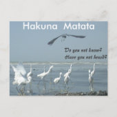 良い日用品をカスタマイズ持つ ポストカード (正面)