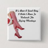 [良い日]ボタン 缶バッジ (正面)