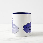 良い日 – 悪い日(バブ考えル)マグカップ ツートーンマグカップ (中央)