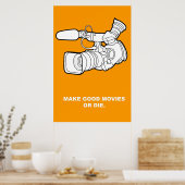 良い映画を作るか死ぬ ポスター (キッチン)