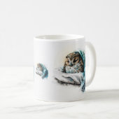 良い昼寝ラテマグ コーヒーマグカップ (正面右)