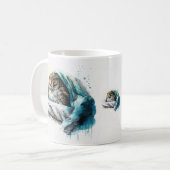 良い昼寝ラテマグ コーヒーマグカップ (正面左)