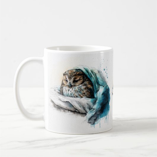 良い昼寝ラテマグ コーヒーマグカップ (左)