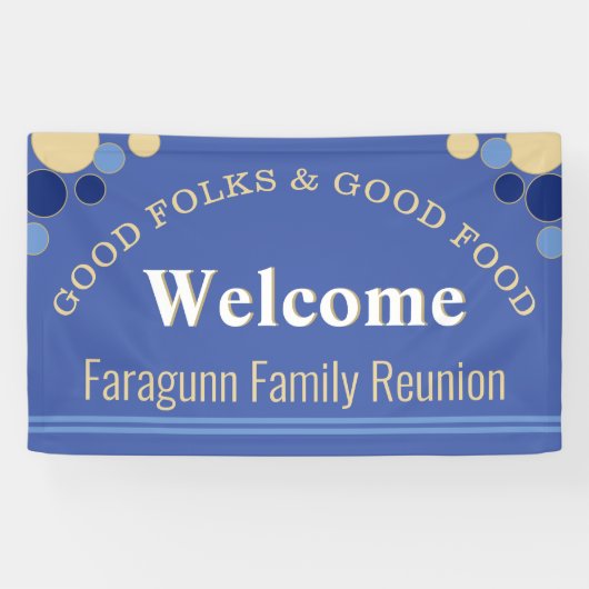 良い時だ！ファミリ素晴らし懇親会バナー 横断幕 (横)