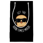 良い時にパンのパンダークおもしろいBGを成形する スモールペーパーバッグ (正面)