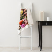 良い時の思い出素晴らしおもしろい12写真コラージュ シェルパブランケット (インサイチュ)