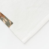 良い時の思い出素晴らし12フォトコラージュ白 フリースブランケット (角)