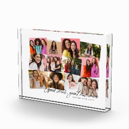 良い時の思い出素晴らし12フォトコラージュ表示 フォトブロック