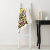 良い時の思い出素晴らし12写真家族コラージュ シェルパブランケット (インサイチュ)