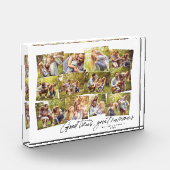 良い時の思い出素晴らし12写真家族コラージュ フォトブロック (左)