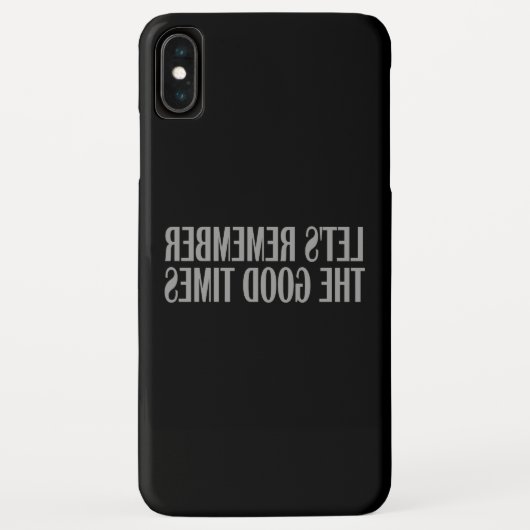 良い時を思い出そう Case-Mate iPhoneケース (裏面)