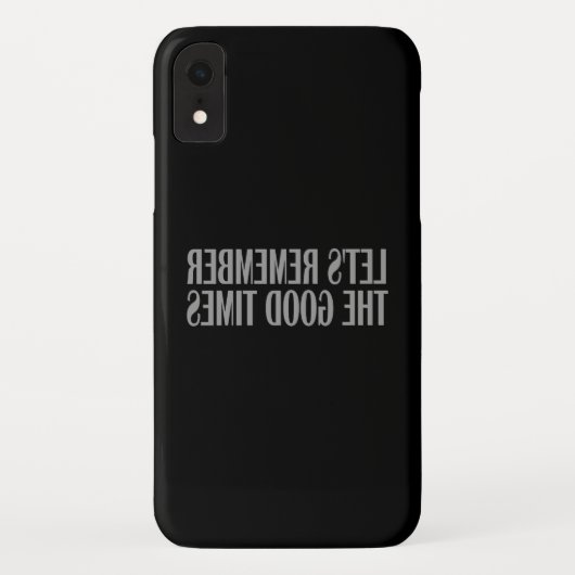 良い時を思い出そう Case-Mate iPhoneケース (裏面)