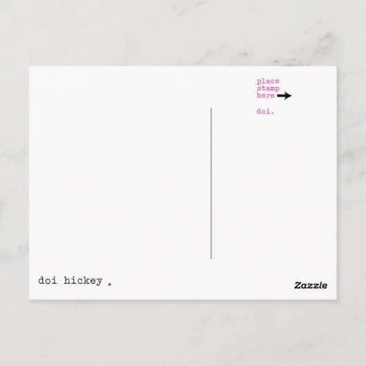 良い時を過ごす ポストカード (裏面)